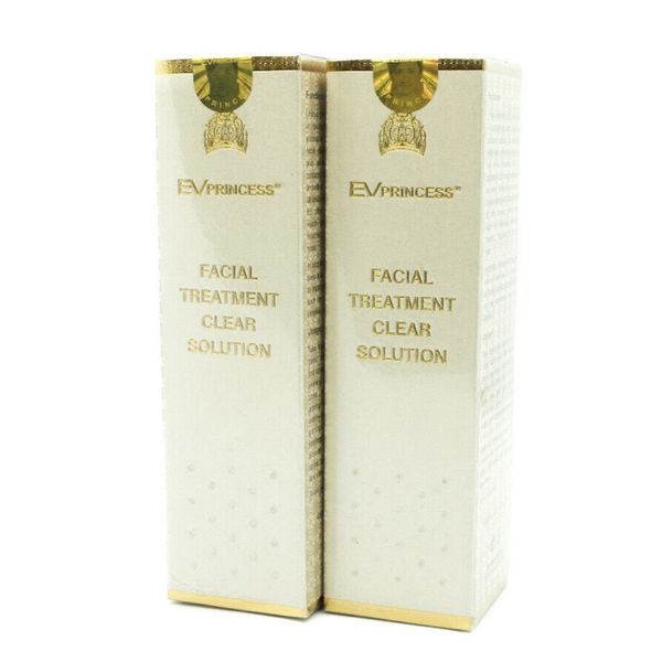 EV Princess Facial Treatment Clear Solution 4.06 fl.oz / 120 ml *AUTH [ 2 Pack ]