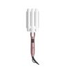 BELLEZZA : Digital and Foldable 1" Three Barrel Waver. (White Pink Rose)