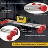 Steering Wheel Level Alignment Tool with Magnetic Torpedo Level - Adjustable Spring-Loaded Steering Wheel Alignment Tool - Universal Steering Wheel Compatibility for At Home Wheel Alignment Kit