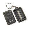 Carson COB LED Keychain Torch, with Stainless Steel Keyring, 3 Light Settings, Grey, Size