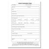 Cherry Carbonless COSHH Assessment NCR Duplicate Book A4 50 Sets