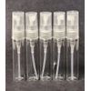 50 Pcs Clear Refillable Perfume Atomizer Mini Spray Empty Bottles 5 ml .17 oz