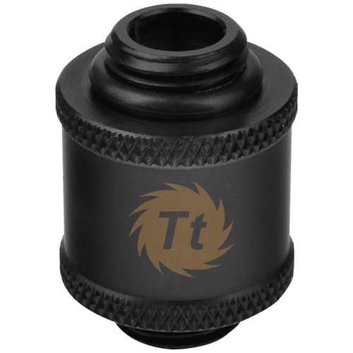 Thermaltake CL-W043-CU00BL-A 20 mm Pacific G1/4 Male to Male Extender - Black