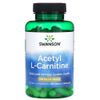 Swanson - Acetyl L-Carnitine 500mg | Cognitive & Mitochondrial Support | 100 Capsules