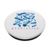 Probiotic bacteria science design PopSockets Swappable PopGrip