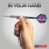 RED DRAGON Peter Wright Snakebite Euro 11 Element: 20g Tungsten Darts Set with Flights and Stems