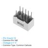 PATIKIL 10pcs Common Cathode 7 Segment 10 Pin 1 Bit 2.1V 9mm Digit Height LED Display Module for Electronic Driver Board Red