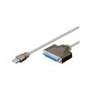 Wentronic USB A – 25-Pin D-Sub 1.5 m USB 1