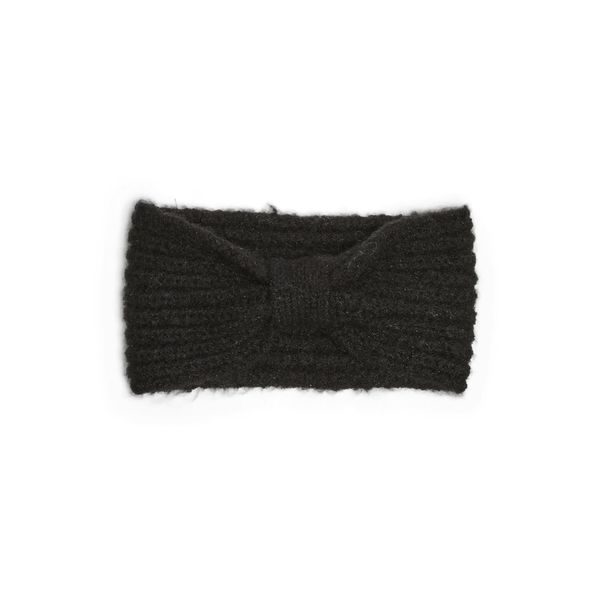 PIECES Women's PCPYRON Structured Headband NOOS BC, Black, One Size