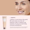 MONAT Be Gentle Creamy Cleanser -Gentle Facial Cleanser Cleanses Impurities w/out Stripping the Skin. Creamy Face Wash Gentle Cleanser. Face Moisturizer Hydrating Cleanser -Net Wt. 120 ml / 4.0 fl. oz