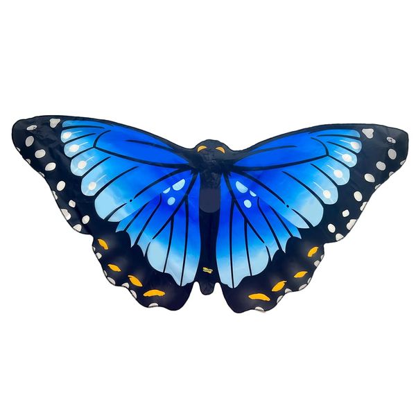 Insect Lore | Blue Morpho Dress-Up Butterfly Wings | Kids Pretend Play Costume | Boys and Girls