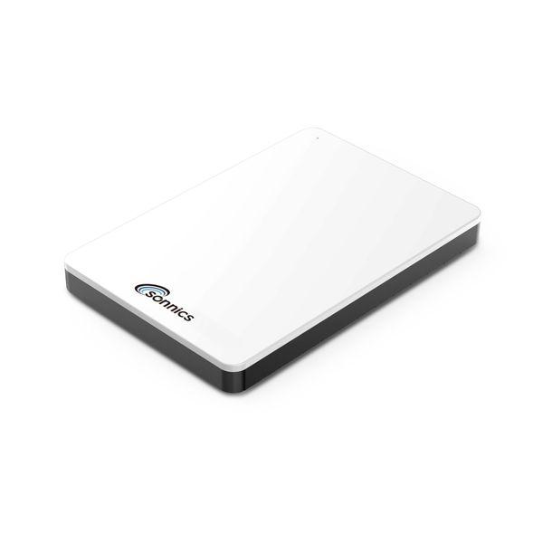 Sonnics 1TB White External Portable Hard drive type C USB 3.1 Compatible with Windows PC, Mac, Smart tv, XBOX ONE & PS4