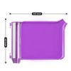 Medarchitect Right Hand Pill Counting Tray with Spatula (Purple)