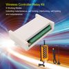 Crane Remote Control, Wireless 12 Key 433M Remote Control Encoder with Antenna 12 Channel, High Sensitivity Wireless Transmitter Push Button Switch Controller Relay Kit, #012