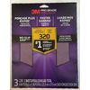 3M PRO GRADE Advanced Sandpaper - 3 Pack - 320 Grit (Fine)