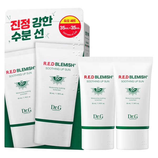 Dr.G Red Blemish Soothing Up Sun 35ml + 35ml Duo Set SPF50+ PA++++