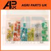 120pc Assorted Mini Blade fuses Replacement for John Deere Kubota Case IH Compa Fiat Tractor