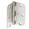 Cauldham 12 Pack Heavy-Duty 3-1/2" Interior Door Hinges with 5/8" Radius Corn...