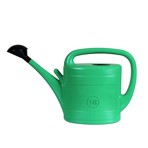 Garden Watering Can Green Wash Watering Cans Rose Storage Nozzle (14L)