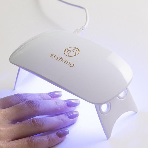 esshimo Official Essimo Gel Light / Gel Nail LED Light Curing Light Fast Curing Nail Seal Jail Sticker