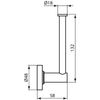 Ideal Standard A9132XG IOM Paper Roll Holder