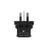 SF Cable Australia AS3112 Plug to IEC C5 Receptacle Right Angle Plug Adapter