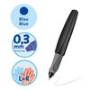 Pelikan Twist Black Rollerball Pen, Ergonomic, Refillable Blue ink