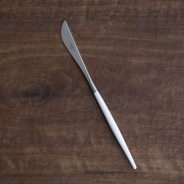 Cutipol/GOA Dessert Knife, White