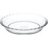 iwaki BC207 Bakeware Glass Dish, Basic Series, Decorative Edge Plate, Outer Diameter 7.5 inches (19 cm)