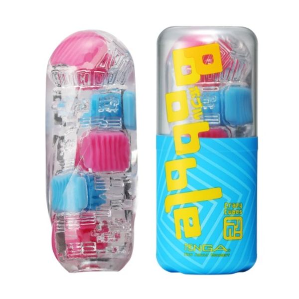 TENGA Bobble Crazy Cubes Bobble Crazy Cubes Repeat with Mini Lotion Translucent