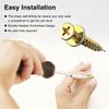Picture Hangers, 4-in-1 Double Headed Hooks, Hanging Gold 