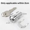 Toolbox Lock with Keys,Security Mailbox Lock,Security Cam Lock,Tool Box Lock Replacement,Letter Post Box Lock,Drawer Lock Set 180° Rotation Unlocking,Cupboard Locks,Drawer Cam Lock with Keys