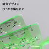 Template Ruler, Circular Ruler, Triangle Ruler, For Drafting, Template, Notebook, Round Ruler, Curved Ruler, Transparent, 4 Pieces, Green
