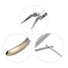 3pcs/set Dental Residual Root Tweezers Tooth Forceps Pliers Root tip Extraction