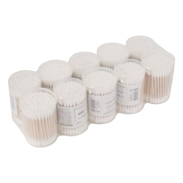 [RGK5PO38] 100 pcs of cylindrical cotton swabs