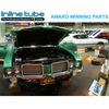 Inline Tube Replacement for 1964-77 Pontiac GTO Firebird Chrome Valve Cover Bolts 8pc Silver Zinc 9/16" Long