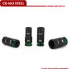 12PCS 3/8" Drive Impact Socket Set Semi-Deep Sockets Standard SAE 5/16"-1" CR-MO