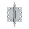 Deltana DSBP44U26 4" x 4" Square Hinges in Polished Chrome