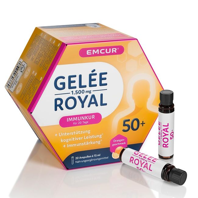 Emcur® Gelée Royal 1.500 mg 50+ Orange | Immunkur