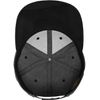 Flexfit Erwachsene Mütze Chambray-suede Snapback, Grey/Black, One size, 6089CH