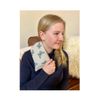 Soothing Microwavable Lavender Wheat Bag - Butterfly Blue