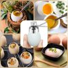 Egg Openers，304 Stainless Steel Egg Cutter Egg Cracker Tool Adjustable Effort, Durable Build