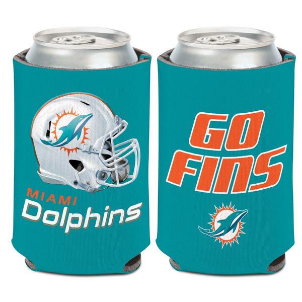 WinCraft Miami Dolphins Can Cooler Slogan Design