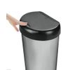 LY Tools GREY/PLATINUM - TOUCH TOP - ITALIAN STYLE - KITCHEN/OFFICE BIN