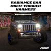 RIGID INDUSTRIES - Radiance Multi-Trigger Harness (2 Switch Single Relay): LED Light Wiring Harness