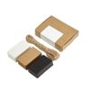 Box.it.pack.it Kraft Paper Gift Tags, Mixed Colour, Rectangular 5x3 cm, 100 Pack with String