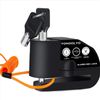Metal Motorcycle Lock with 110 dB Alarm & Carry Pouch - Ultimate Security