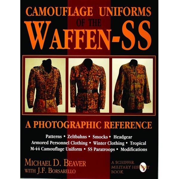 Camouflage Uniforms of the Waffen-SS - Hardback