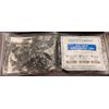100/Pack Dental Pre-Bent Applicator Tips 22Ga Needles Grey Composite Syringes