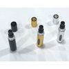 Travel Perfume Bottles Refillable 3 Assorted Black, Gold, Silver Portable, 5ML